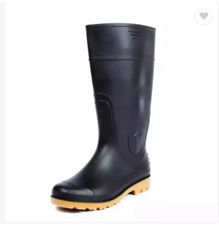 Custom PVC Boots Plastic Work Shoes Men Women Anti-Slip Waterproof Steel Toe Rain Boots Medical Shoesp