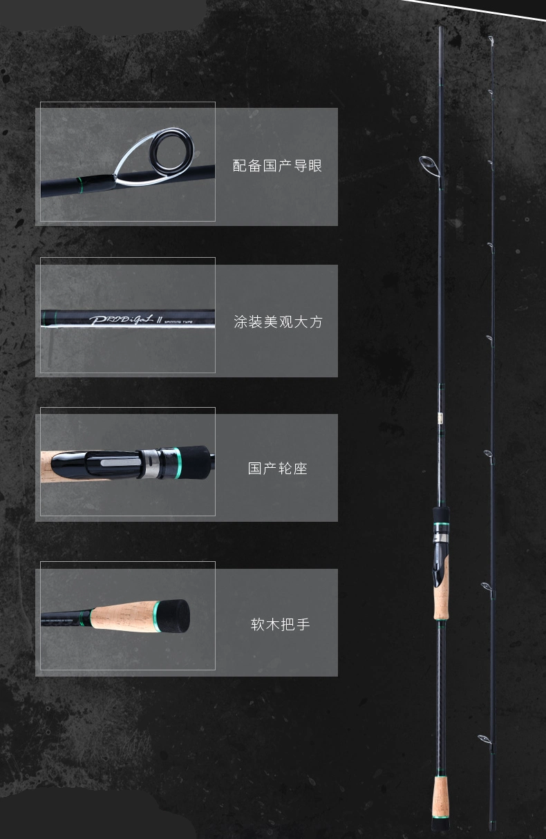 Ecooda Prodigal Lure Fishing Rods on Sale Avaialble in 2.1 2.4 2.7 Meters