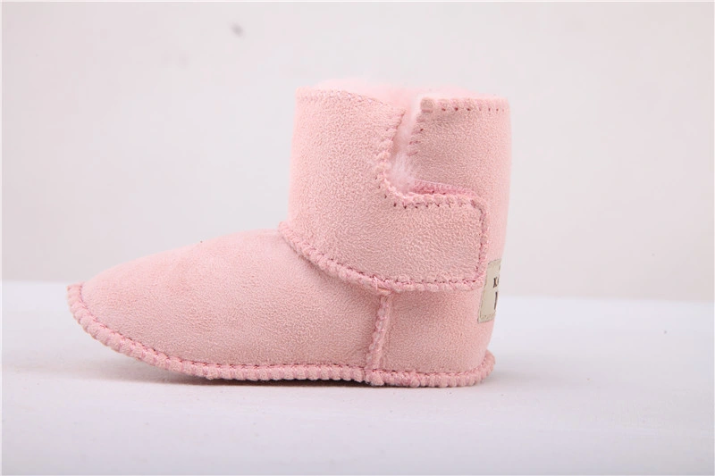 Super Soft Lambskin Fur Baby Shoes Shearling Genuine Natural Wool for Toddlers