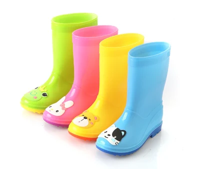 Wholesale Ankle Plastic Protector Children PVC Fashion Transparent Men Kids Rain Boots Women Waterproof for Men Girl Kids